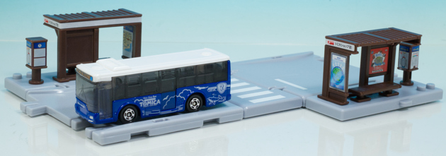 レビュー トミカタウン バス停 （トミカタウンバス付き