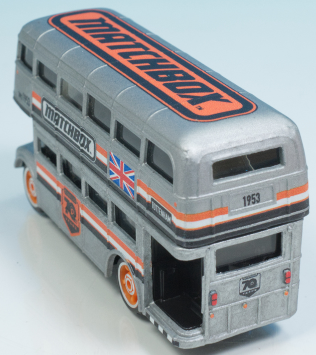 マテル・クリエーションズ　マッチボックス - ルートマスター・バス ミニカー キャンペーン 情報】2階建ロンドンバス『ルート