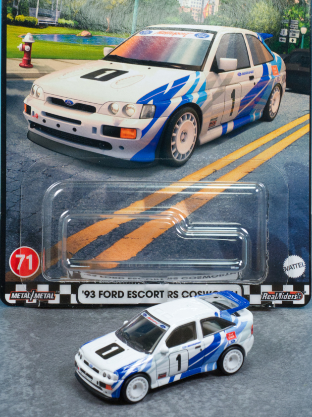 レビュー ホットウィール ブールバード '93 フォード エスコート RS