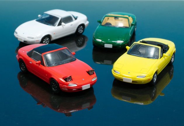レビュー トイズキャビン カプセルトイ 1/64 マツダ