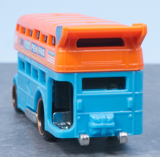 レビュー ホットウィール トラブルデッカー（二階建てバス） : ミニカー沼