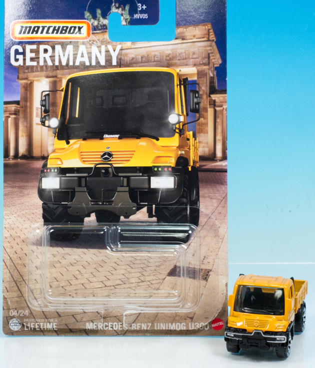 レビュー マッチボックス メルセデス・ベンツ ウニモグ U300 : ミニカー沼