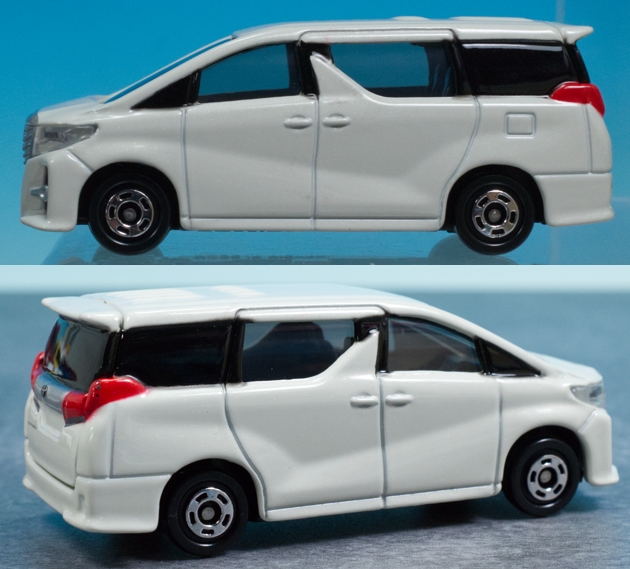 トヨタ アルファード　新旧ミニカーセット 1/43トヨタ アルファード/TOYOTA ALPHARD(ホワイト)/MSZ Metal