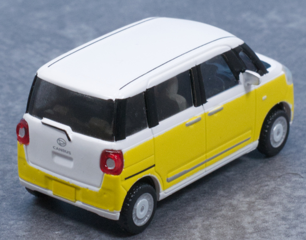 レビュー トイズキャビン カプセルトイ 1/64 ダイハツ ムーヴ