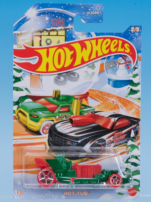 レビュー ホットウィール ホット・タブ（クリスマスアソート
