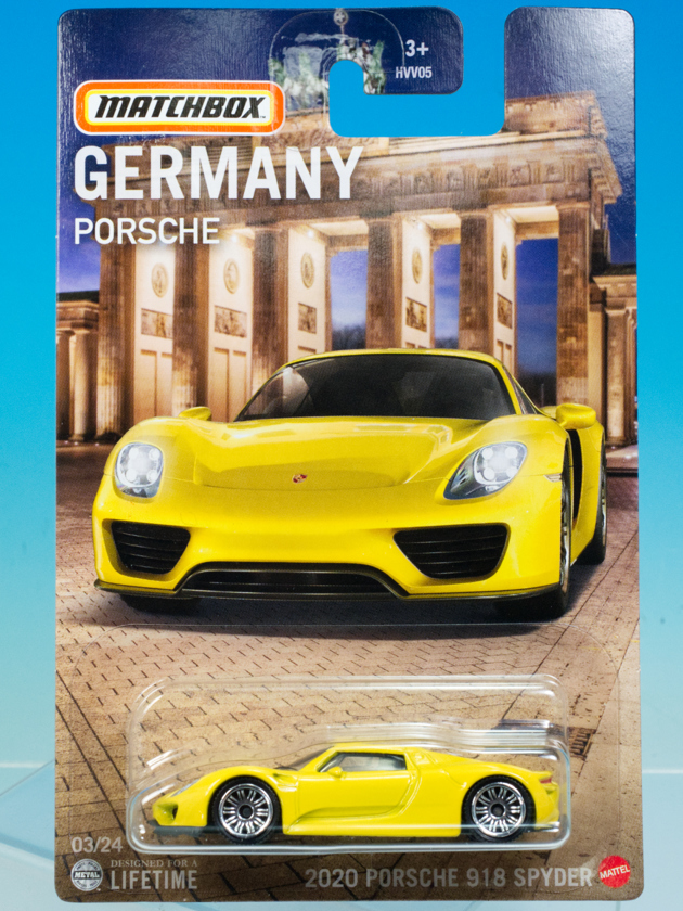 レビュー マッチボックス ポルシェ 918 スパイダー : ミニカー沼