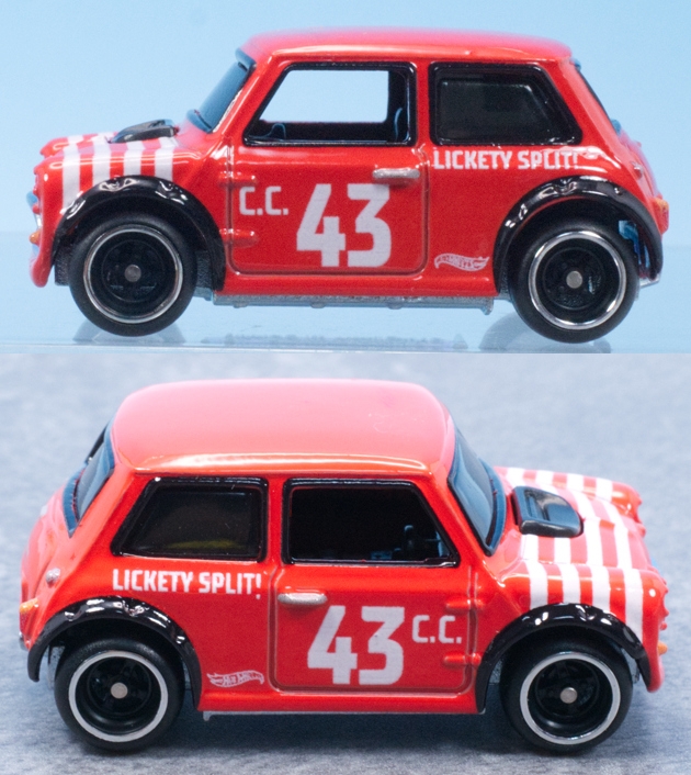 レビュー ホットウィール プレミアム2パック モーリス ミニ/'67
