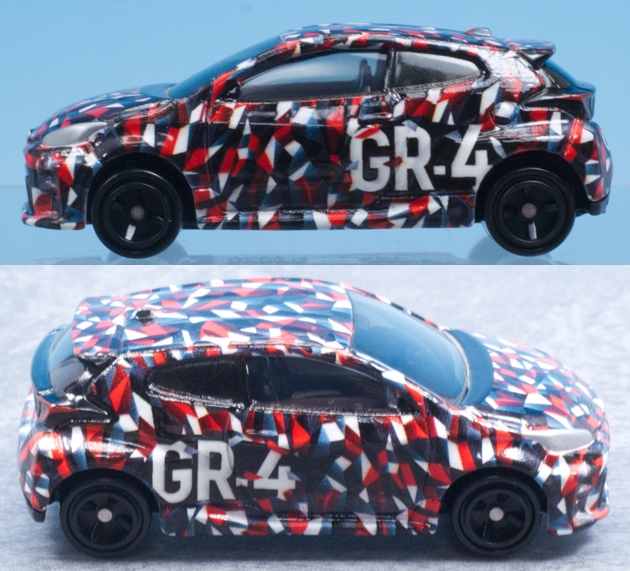 レビュー トミカ トヨタ GR ヤリス カモフラージュバージョン（55th