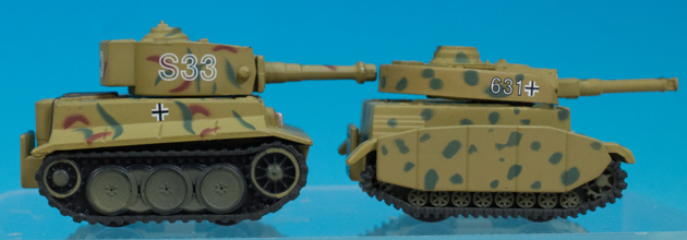 レビュー ちびっこコンバットチョロQ ティーガーⅠ / Ⅳ号戦車 レビュー ちびっこコンバットチョロQ ティーガーⅠ / Ⅳ号戦車