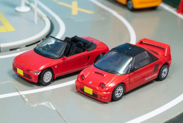 レビュー トイズキャビン カプセルトイ 1/64 マツダ・オートザム