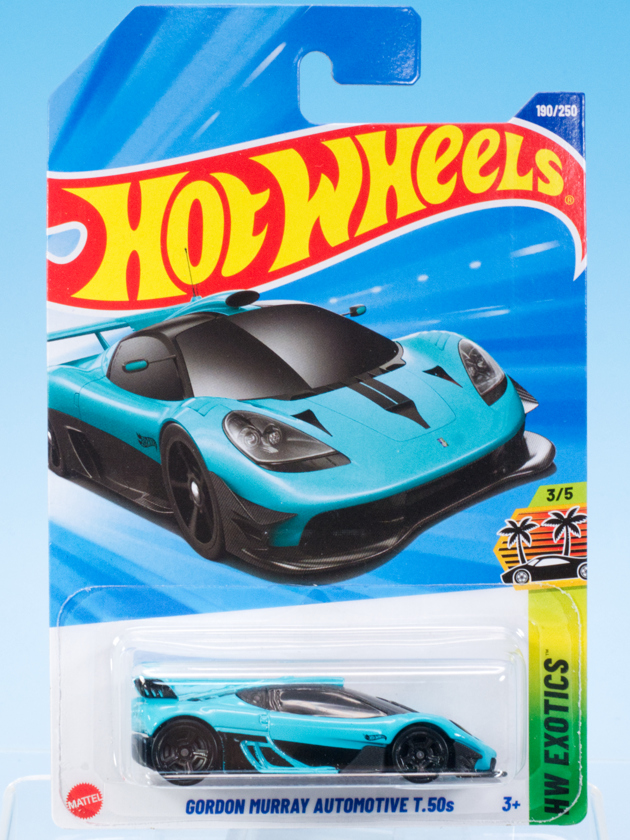 レビュー ホットウィール ゴードン・マレー・オートモーティブ T.50s