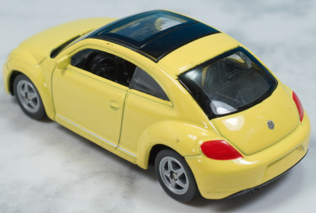 ニュービートル1:43 ミニカーチョロQ マグネットシート ニュービートル