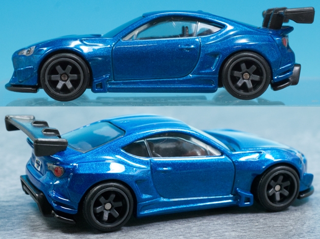 レビュー ホットウィール プレミアム2パック パンデム スバル BRZ