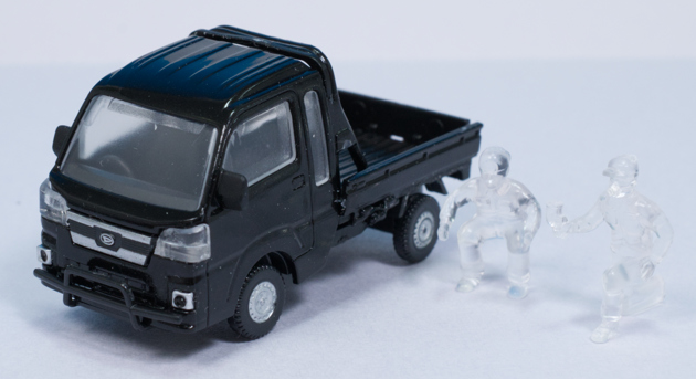 レビュー スタンド・ストーンズ カプセルトイ 1/64PLUS ダイハツ