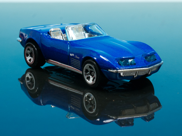 ふるさと納税 レビュー ホットウィール スティングレイ コルベット '72 ミニカー