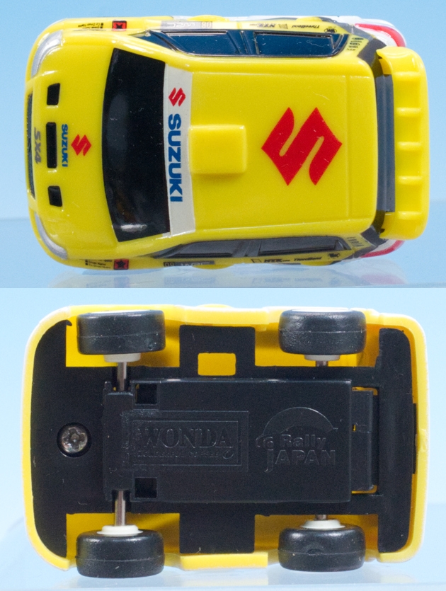 レビュー ワンダ WRCプルバックカー2008 スズキ SX4 WRC : ミニカー沼