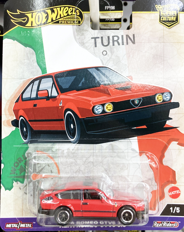 レビュー ホットウィール アルファロメオ GTV6 3.0 : ミニカー沼
