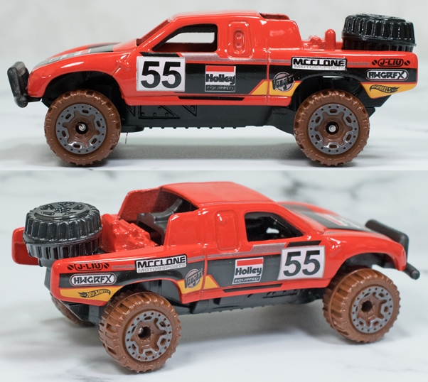 レビュー ホットウィール トヨタ オフロードトラック : ミニカー沼