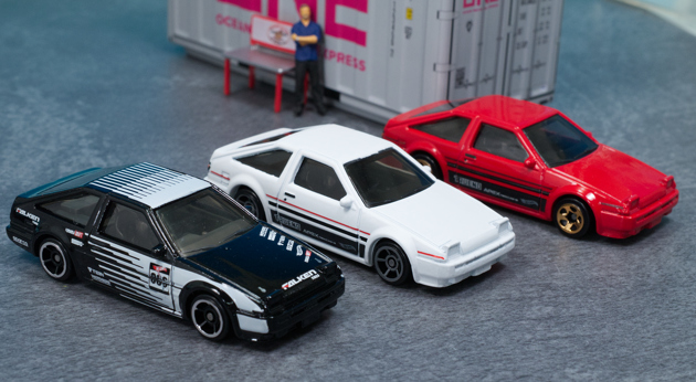 レビュー ホットウィール トヨタAE86スプリンター・トレノ（2022 白