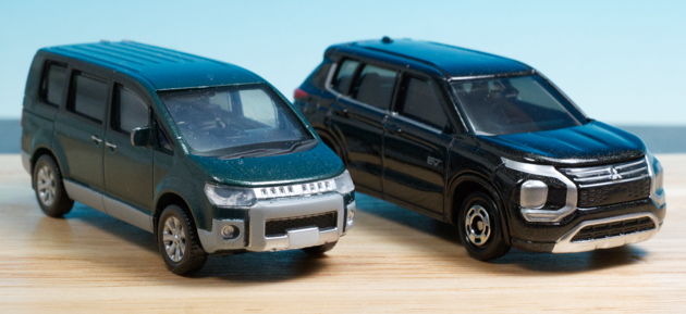 レビュー トイズキャビン カプセルトイ 1/64 三菱デリカD:5