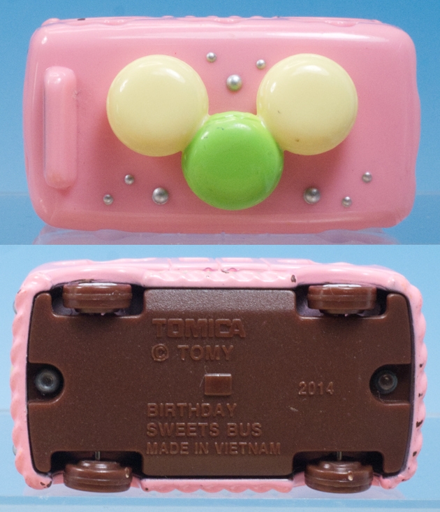 レビュー ドリームトミカ バースデイスイーツバス（ピンク） : ミニカー沼