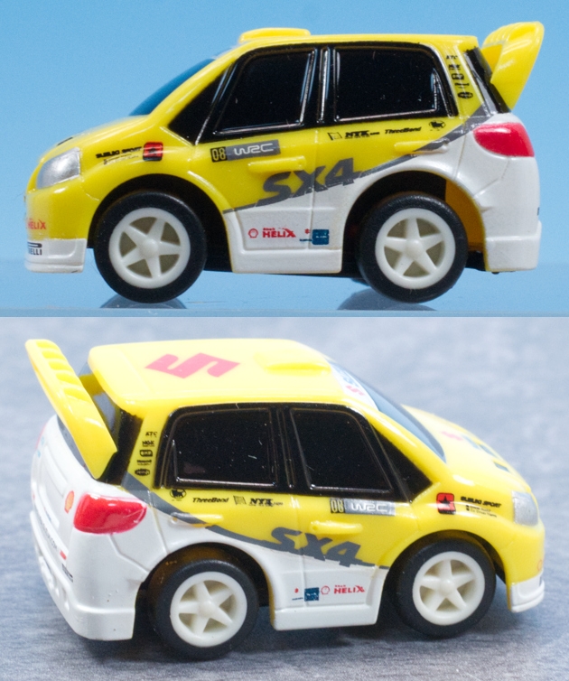レビュー ワンダ WRCプルバックカー2008 スズキ SX4 WRC : ミニカー沼