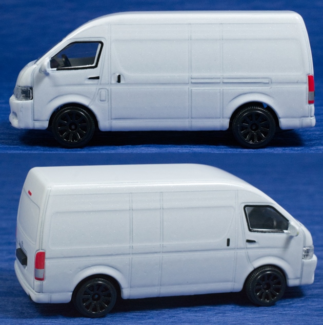 レビュー マジョレット 日本車セレクション3 トヨタ ハイエース