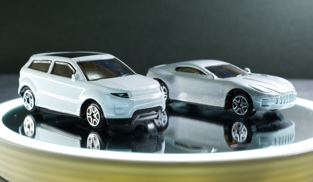 ランドローバー レンジローバー ダイキャスト ミニカー レビュー 100均セリア/ポニー ダイキャストミニカー その2