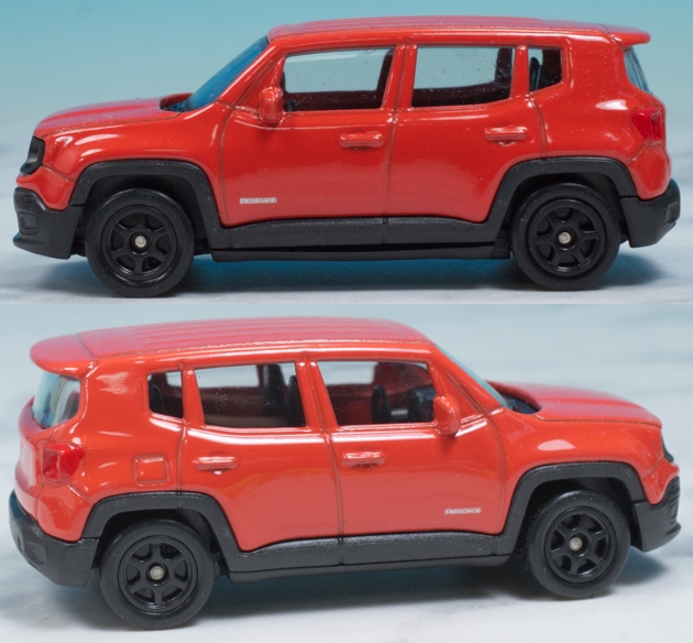 レビュー スピードシティ(WELLY) ジープ レネゲード スポーツ : ミニカー沼