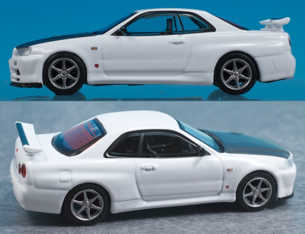 激レア 1/64 限定品 スカイライン ER-34とGT-R R35 2台セット 【公式通販】