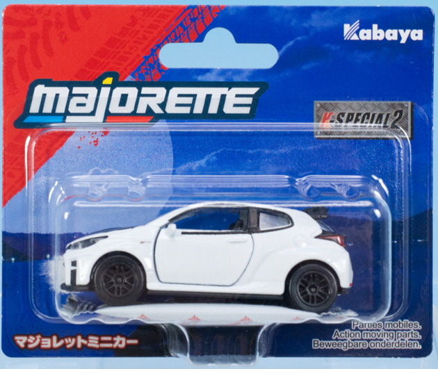 レビュー マジョレット トヨタ GRMN ヤリス（黒×白） : ミニカー沼