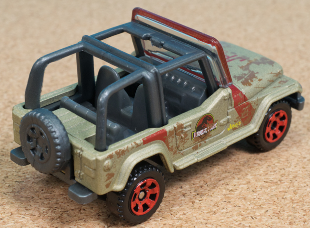 レビュー マッチボックス ジュラシック・ワールド '93 ジープ