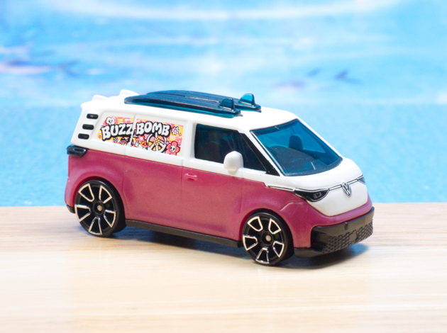 レビュー ホットウィール フォルクスワーゲン ID.BUZZ ボム : ミニカー沼