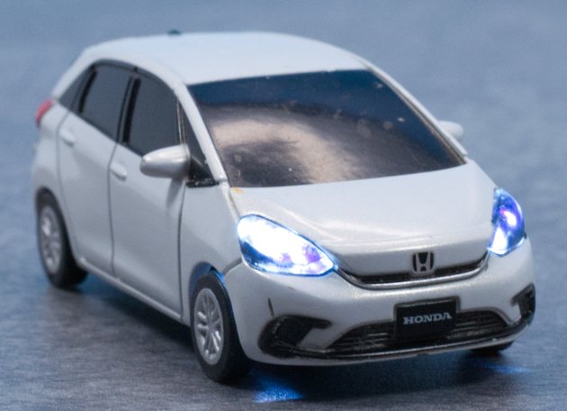 レビュー ホンダ FIT LEDカーキーホルダー（4代目） : ミニカー沼