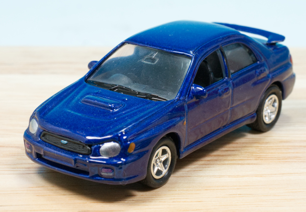 レビュー WELLY NEX「スバル インプレッサ WRX STi 2002」 : ミニカー沼