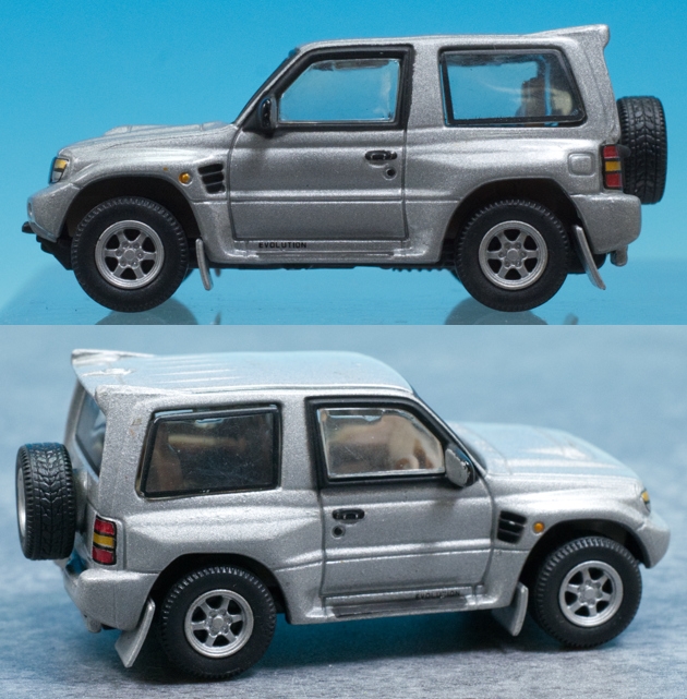 Cararama カララマ　ホンウェル　三菱　パジェロ　1/43 レビュー ホンウェル 三菱 パジェロ エボリューション : ミニカー沼