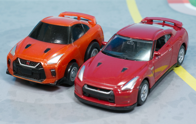 レビュー チョロQチャレンジ！Q極対戦セット/日産（GT-R R32/R35セット