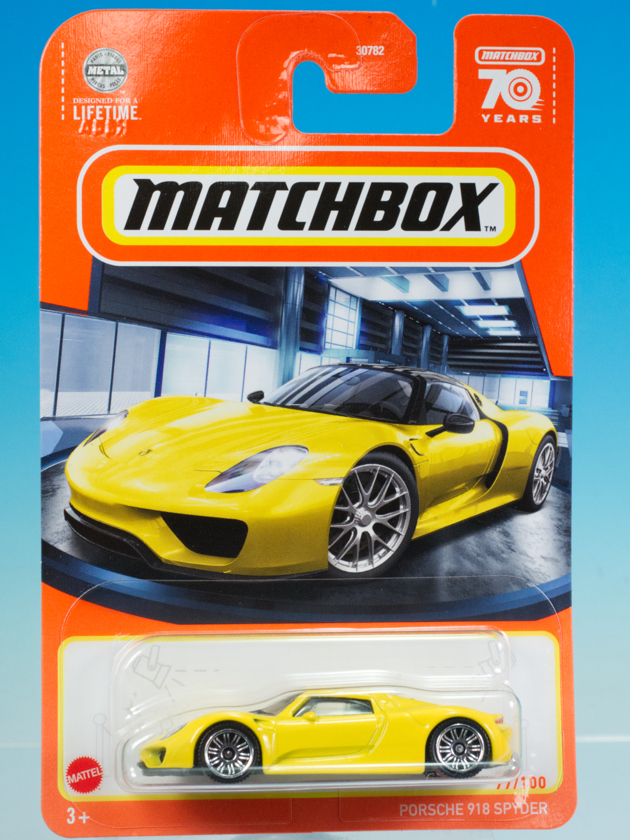 レビュー マッチボックス ポルシェ 918 スパイダー : ミニカー沼