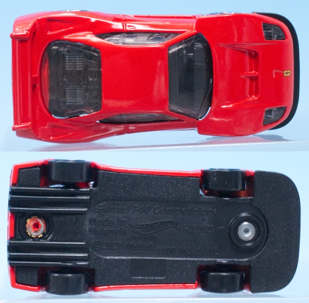 レビュー ホットウィール フェラーリ F40 コンペティツィオーネ