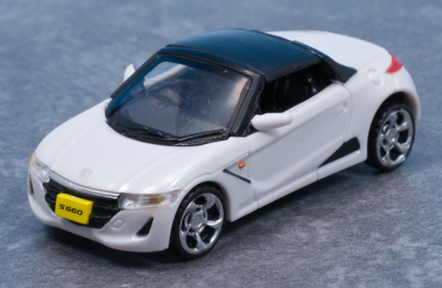 レビュー アイピーフォー カプセルトイ「Honda 1/64 S660コレクション