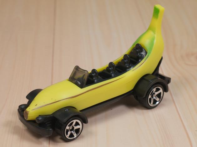 マッチボックス ビッグバナナカー イエロー/ブラック 48/100