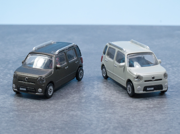 レビュー スタンド・ストーンズ 1/64PLUS ダイハツ・ミラココア