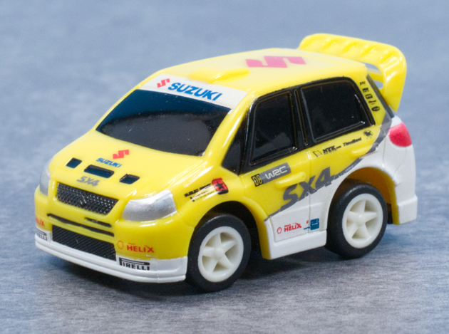 レビュー ワンダ WRCプルバックカー2008 スズキ SX4 WRC : ミニカー沼