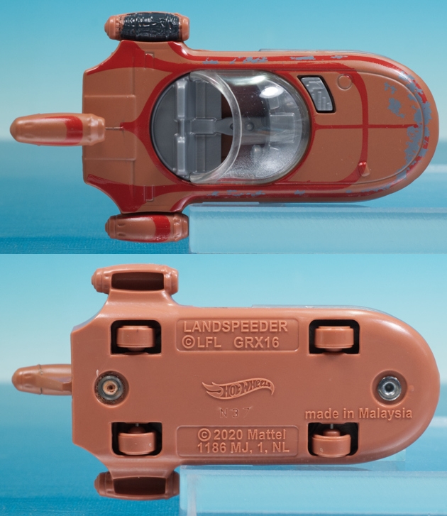 レビュー ホットウィール スター・ウォーズ X-34 ランド レビュー ホットウィール スター・ウォーズ X-34 ランド