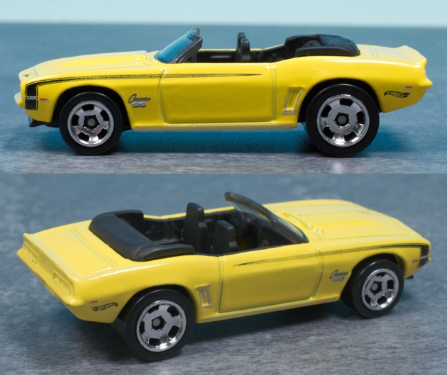 レビュー ホットウィール '69 カマロ コンバーチブル : ミニカー沼