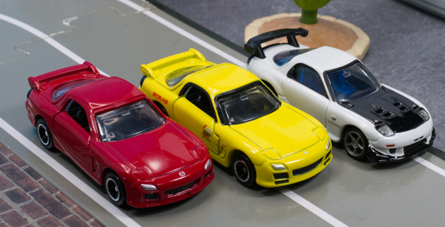 ミニカー　RX-7   スポーツカー　見本 レビュー トミカ No.94 マツダ RX-7 : ミニカー沼