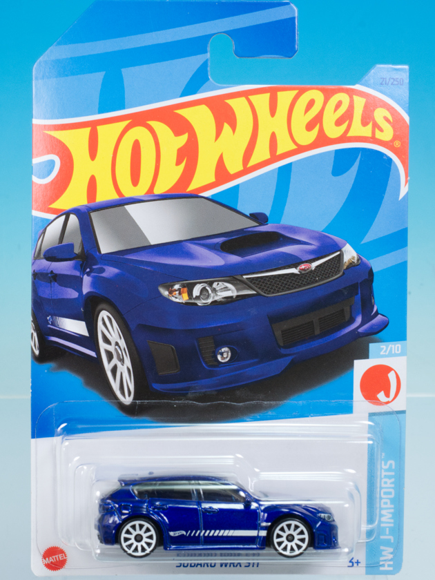 レビュー ホットウィール スバル WRX STI : ミニカー沼