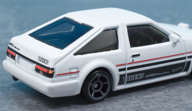 レビュー ホットウィール トヨタAE86スプリンター・トレノ（2022 白