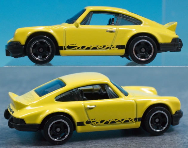 レビュー ホットウィール ポルシェ 911 カレラ RS 2.7（イエロー