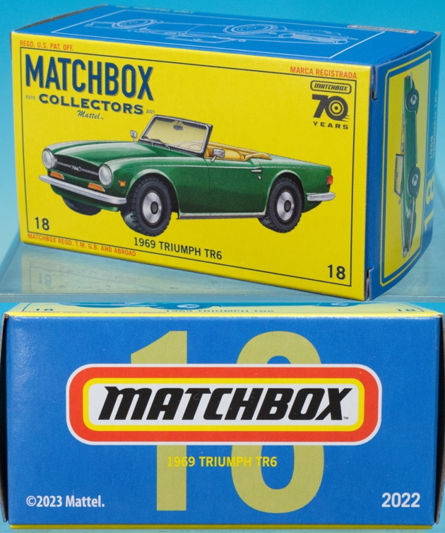 レビュー マッチボックス 1969 トライアンフ TR6 : ミニカー沼